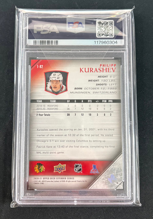 PSA 9 - 2020-21 Upper Deck Philipp Kurashev (RC)